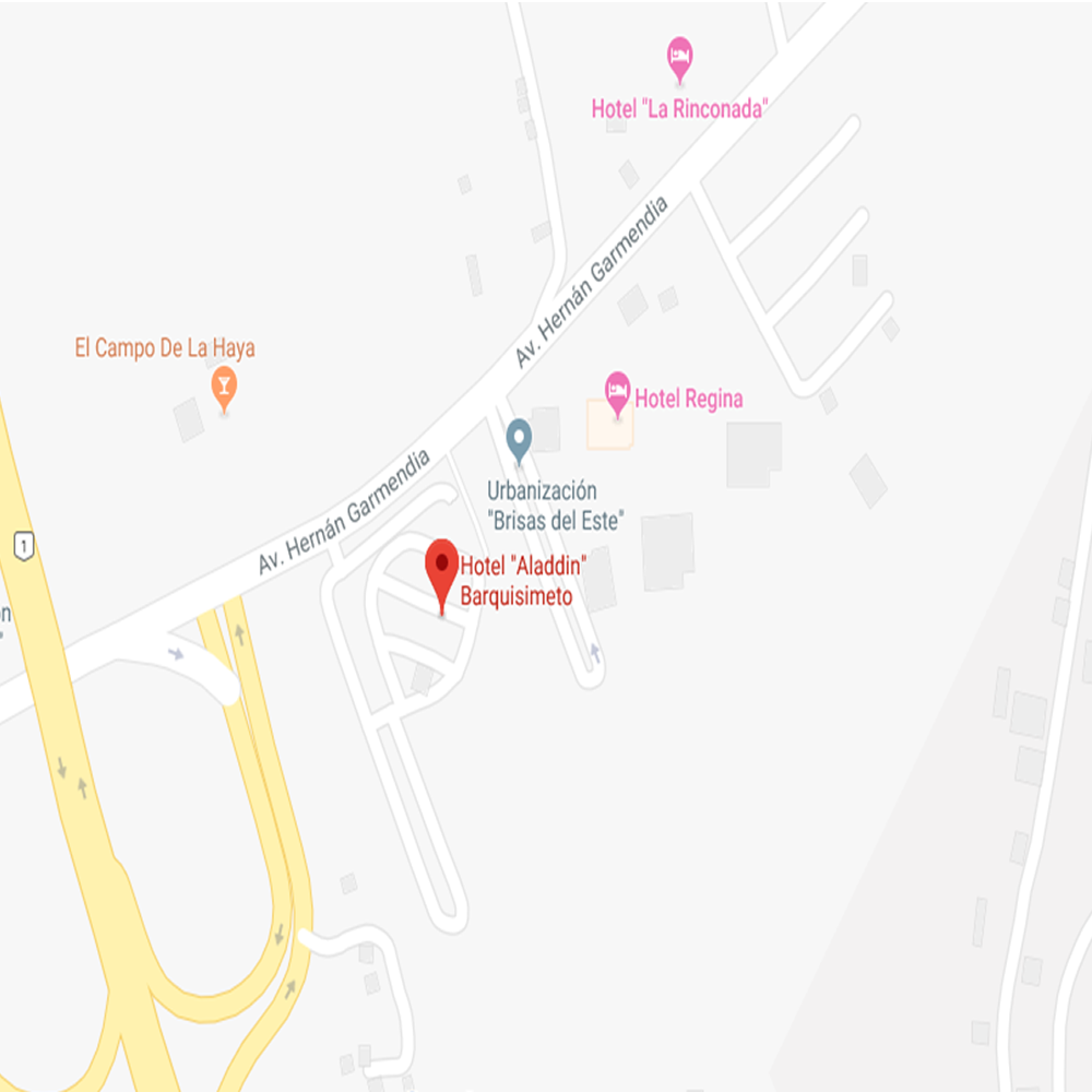Ubicacion de aladdin Barquisimeto