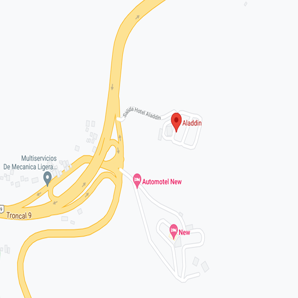 Ubicacion de aladdin Puerto La Cruz